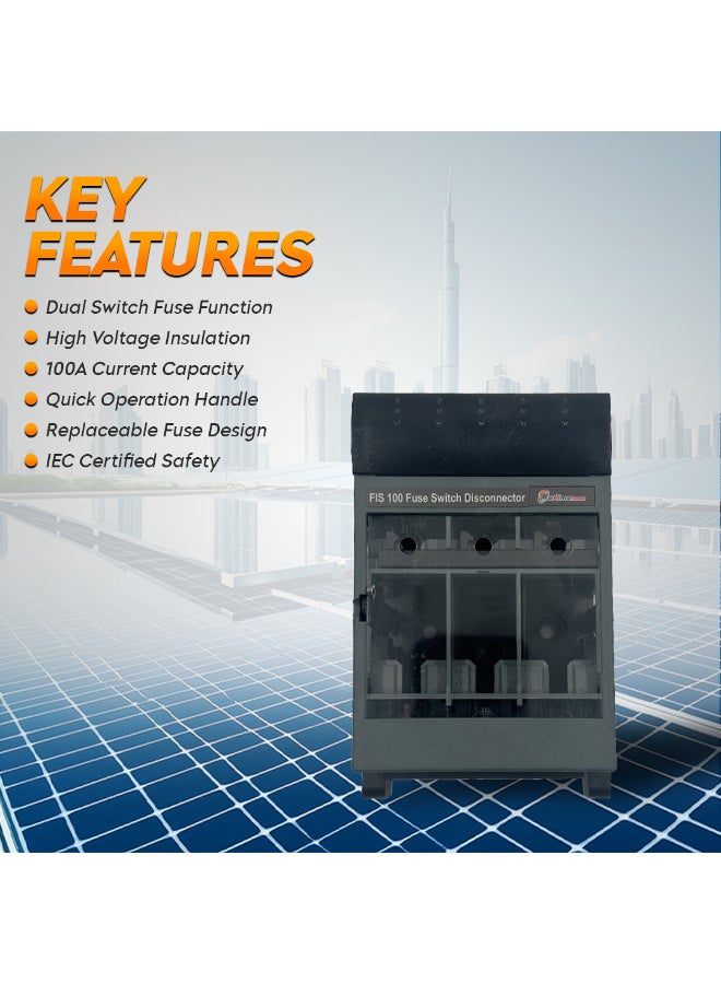 ماكسيما FIS بقدرة 100 أمبير HYCR17-100-3P - Image 3